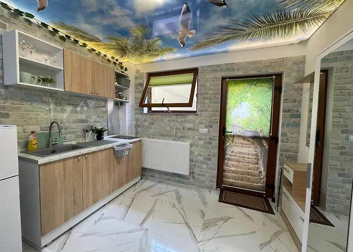 Garsonierǎ La Curte Cu Ciubǎr Apartament *